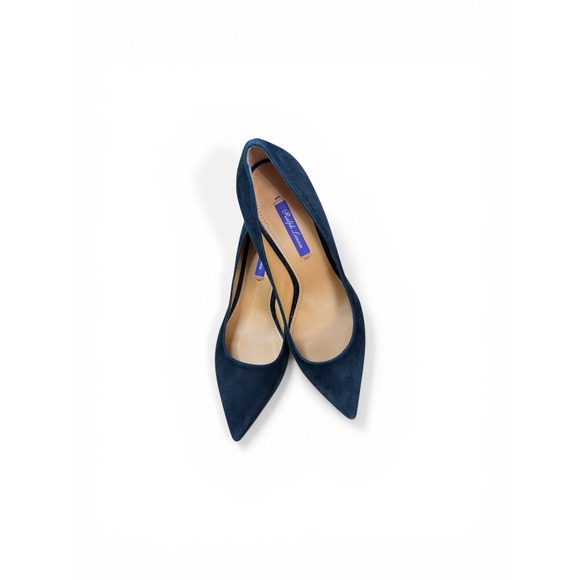 Ralph Lauren Shoes - NEW Ralph Lauren Purple Label Armissa Black Suede Pumps Heels EU 39 US 9 Italy